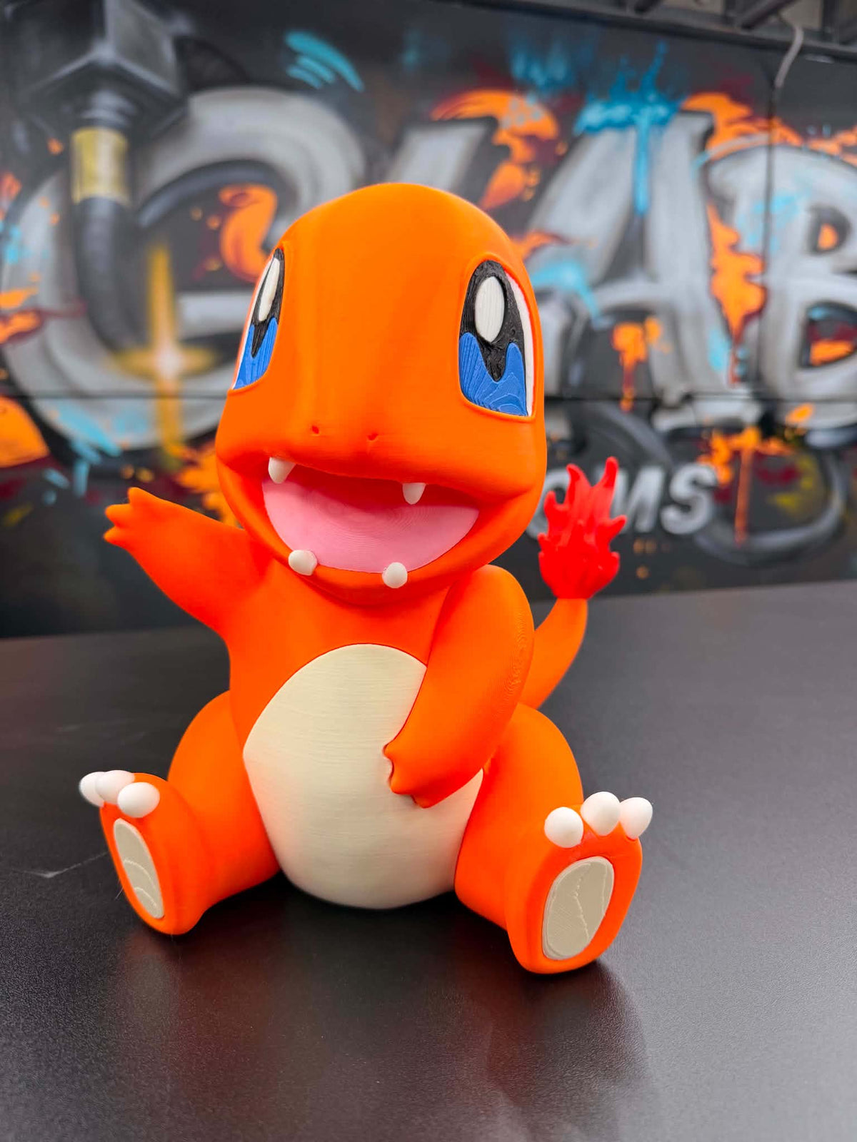3D printed Charmander display model