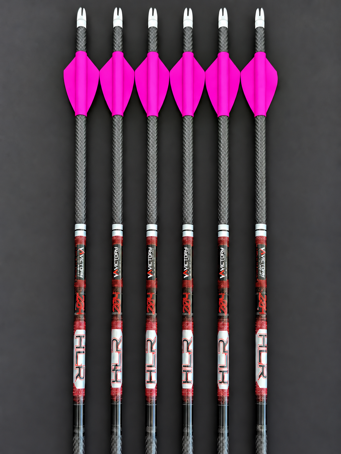 Grizzly Outdoors 204 3 fletch vane colour: magenta