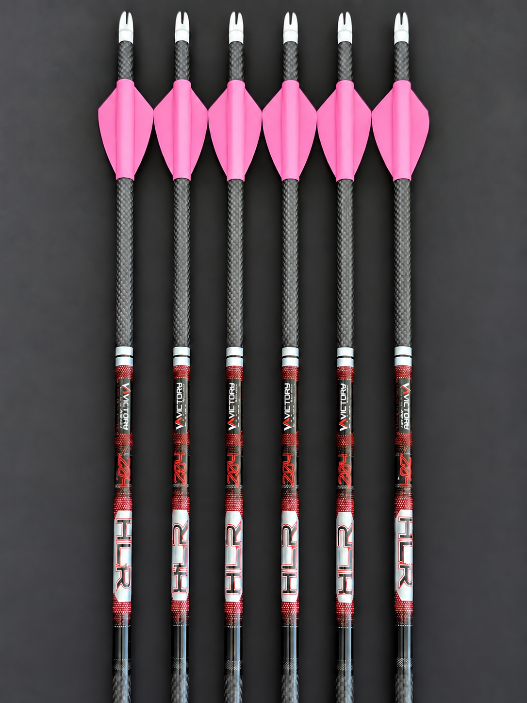 Grizzly Outdoors 204 3 fletch vane colour: pink