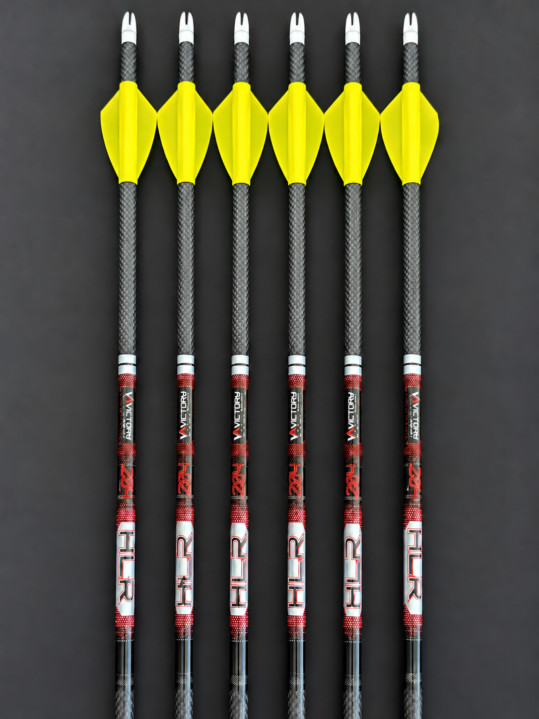 Grizzly Outdoors 204 3 fletch vane colour: translucent yellow
