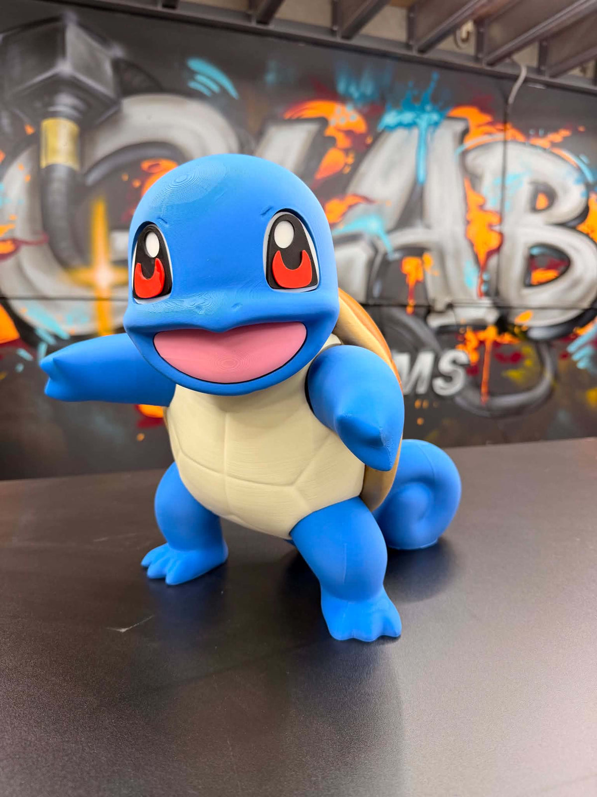 3D printed Squirtle display model